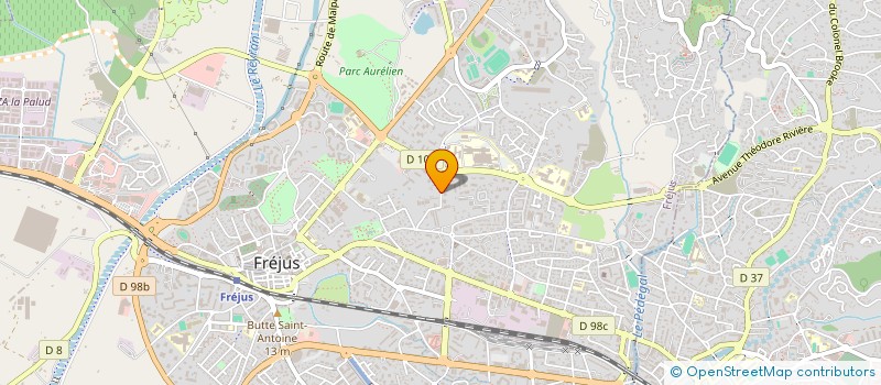 localisation de l'entreprise MONSIEUR JASON DOROMBO à FREJUS