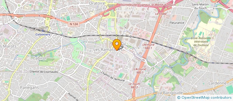localisation de l'entreprise MONSIEUR JASON DOVONOU à COLOMIERS