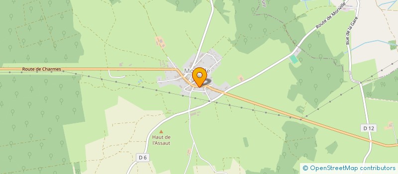 localisation de l'entreprise MONSIEUR JASON DURAND  MORIVILLE