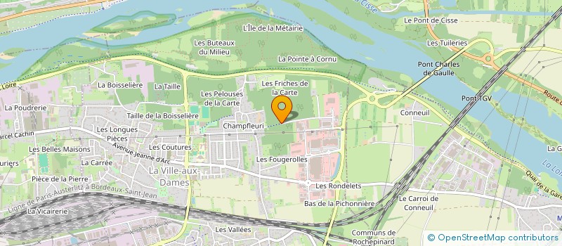 localisation de l'entreprise MONSIEUR JASON DUVAL  LA VILLE-AUX-DAMES