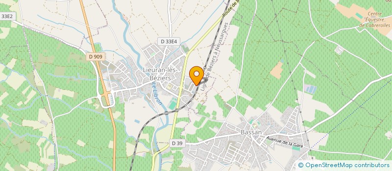 localisation de l'entreprise MONSIEUR JASON ESGUN  LIEURAN-LES-BEZIERS