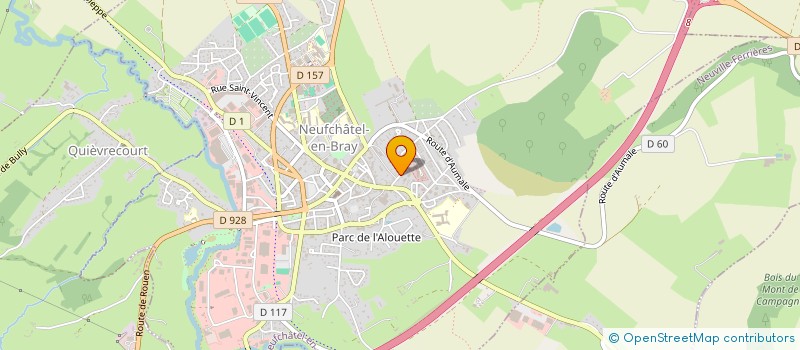 localisation de l'entreprise MONSIEUR JASON EUDE  NEUFCHATEL-EN-BRAY