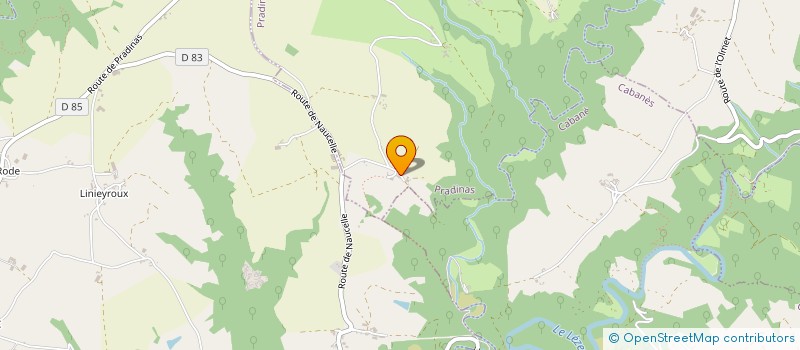 localisation de l'entreprise MONSIEUR JASON FACON  PRADINAS