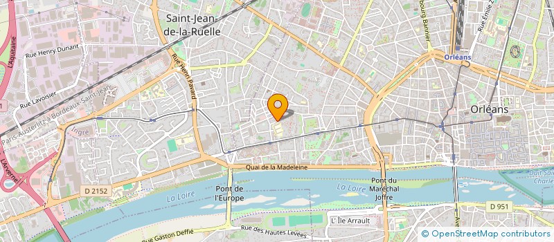 localisation de l'entreprise MONSIEUR JASON FEERI BANZUZI KAYI SOLA à ORLEANS
