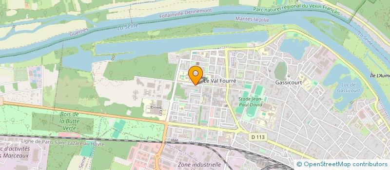 localisation de l'entreprise MONSIEUR JASON FERNANDES SEMEDO  MANTES-LA-JOLIE