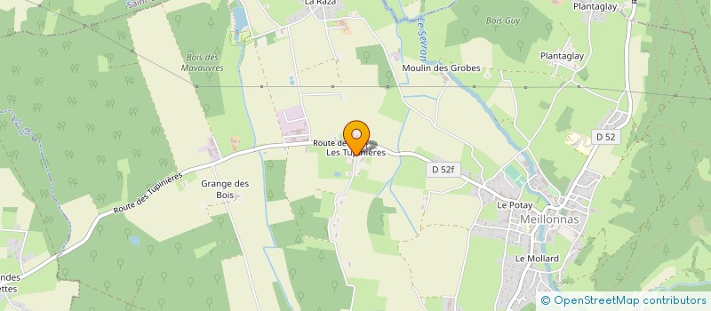 localisation de l'entreprise MONSIEUR JASON FOREY  SAINT-ETIENNE-DU-BOIS