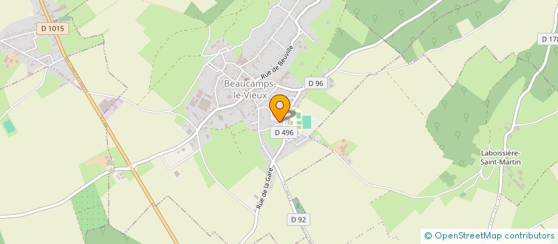 localisation de l'entreprise MONSIEUR JASON GAMARD à BEAUCAMPS-LE-VIEUX