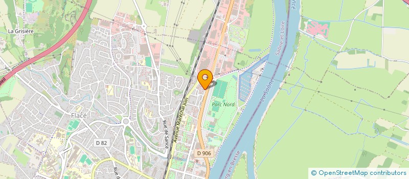 localisation de l'entreprise MONSIEUR JASON GAUDILLERE  MACON