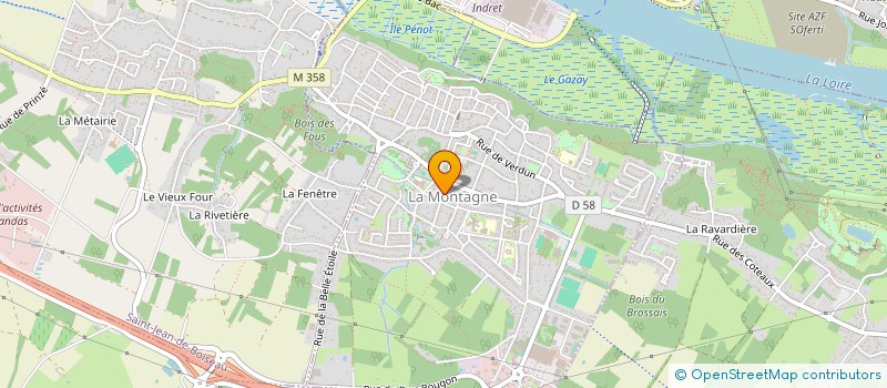 localisation de l'entreprise MONSIEUR JASON GAUGHAN GIBBONS  LA MONTAGNE