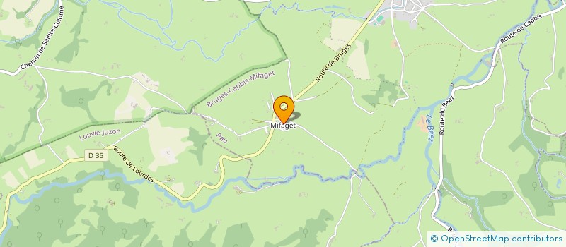 localisation de l'entreprise MONSIEUR JASON GIMENEZ  COARRAZE