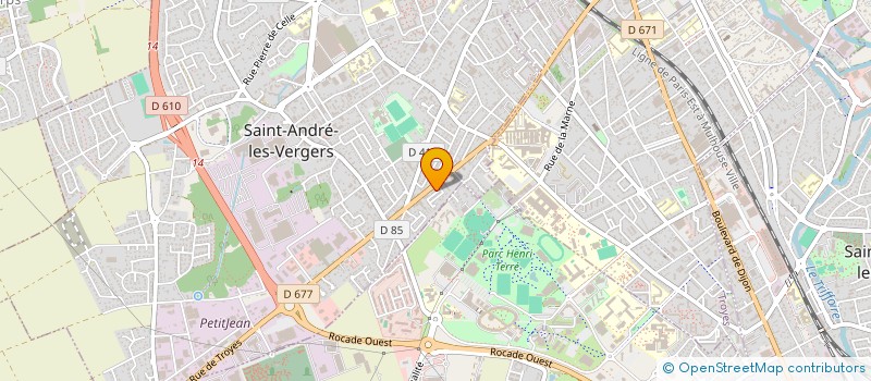 localisation de l'entreprise MONSIEUR JASON GIRARDIN à SAINT-ANDRE-LES-VERGERS