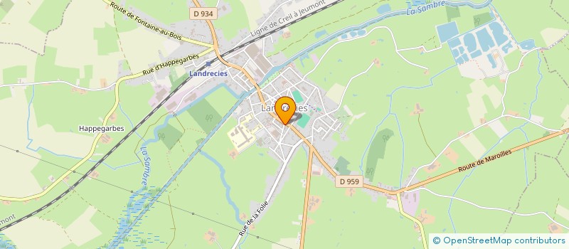 localisation de l'entreprise MONSIEUR JASON GOLUNSKI  LANDRECIES