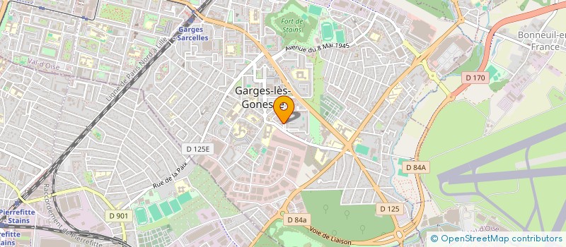 localisation de l'entreprise MONSIEUR JASON GOUZIT  GARGES-LES-GONESSE