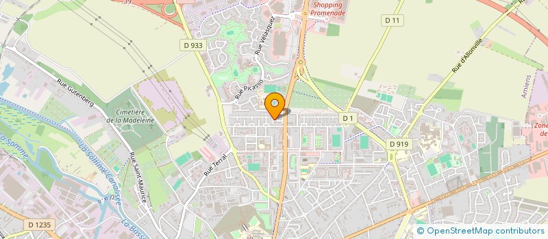 localisation de l'entreprise MONSIEUR JASON GOVIN  AMIENS