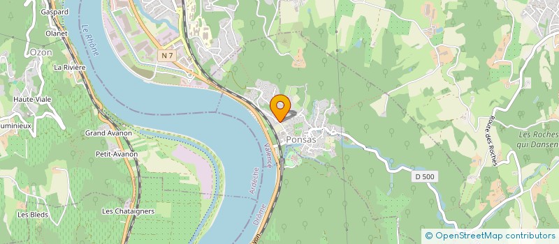 localisation de l'entreprise MONSIEUR JASON GUERDENER  ROANNE