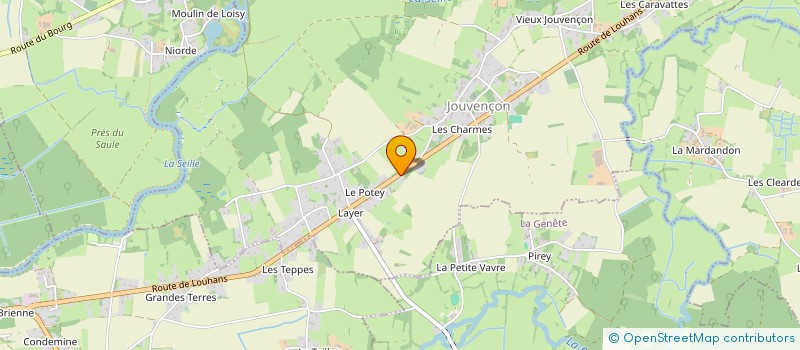 localisation de l'entreprise MONSIEUR JASON GUIGON  JOUVENCON