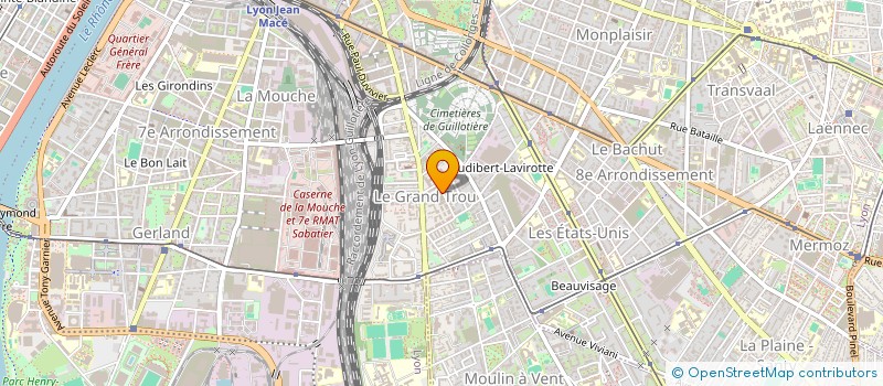 localisation de l'entreprise MONSIEUR JASON GUILBERT  LYON