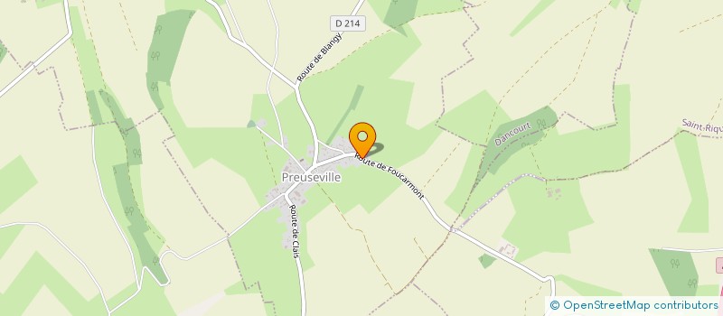 localisation de l'entreprise MONSIEUR JASON HALLIER  PREUSEVILLE