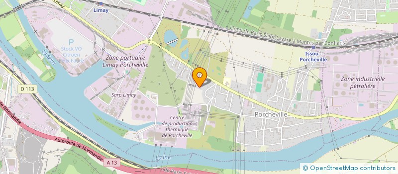 localisation de l'entreprise MONSIEUR JASON KANDA  PORCHEVILLE