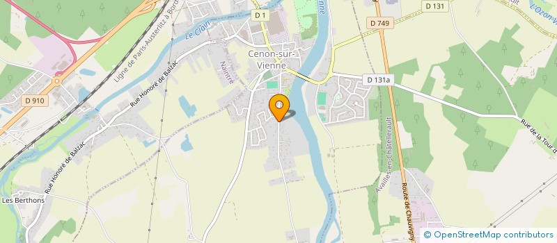 localisation de l'entreprise MONSIEUR JASON LABOUDIGUE DUAL  CENON-SUR-VIENNE