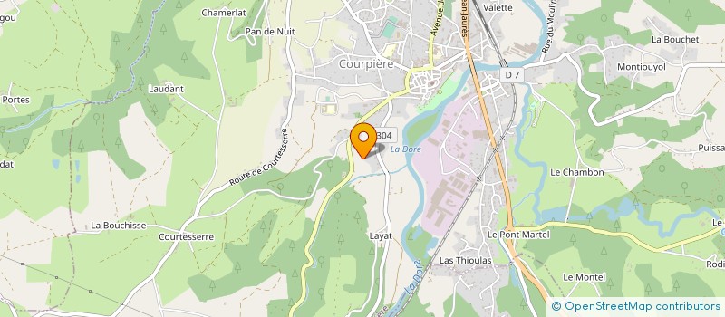 localisation de l'entreprise MONSIEUR JASON LAMBERGER à COURPIERE