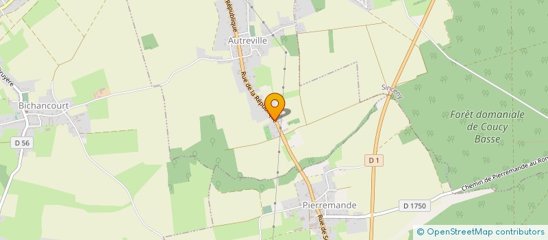 localisation de l'entreprise MONSIEUR JASON LANCON  AUTREVILLE