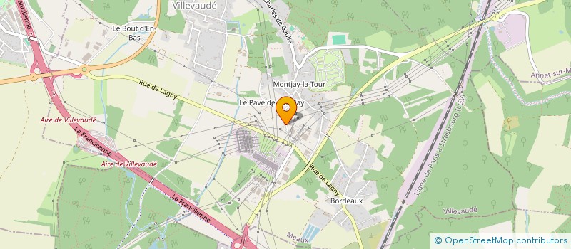 localisation de l'entreprise MONSIEUR JASON LARHER à VILLEVAUDE
