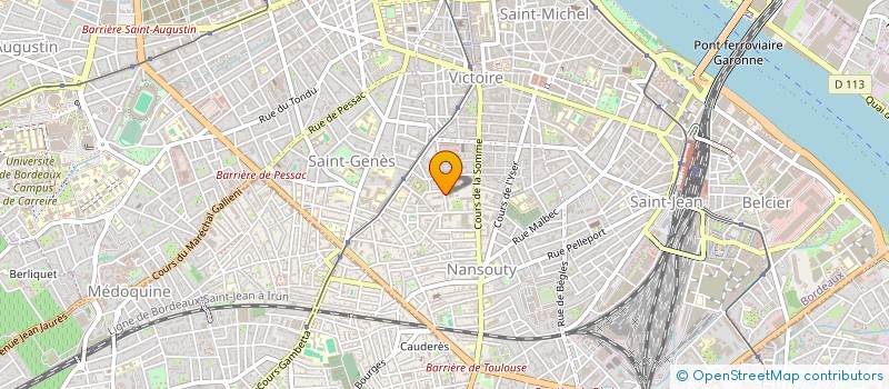 localisation de l'entreprise MONSIEUR JASON LE MANACH  BORDEAUX