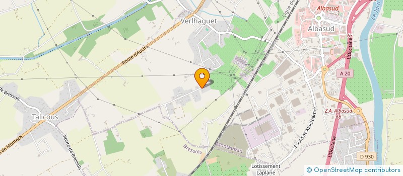 localisation de l'entreprise MONSIEUR JASON LE MANACH  MONTAUBAN