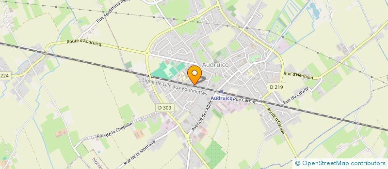 localisation de l'entreprise MONSIEUR JASON LEFEBVRE  CALAIS