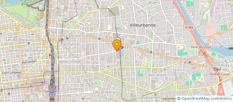 localisation de l'entreprise MONSIEUR JASON LEON GONZALEZ  VILLEURBANNE