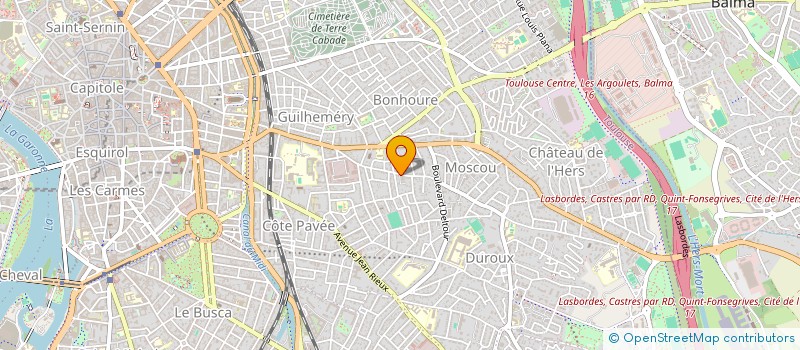 localisation de l'entreprise MONSIEUR JASON LESTRADE  TOULOUSE