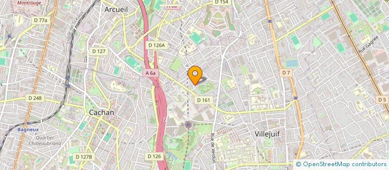 localisation de l'entreprise MONSIEUR JASON LESUEUR à VILLEJUIF