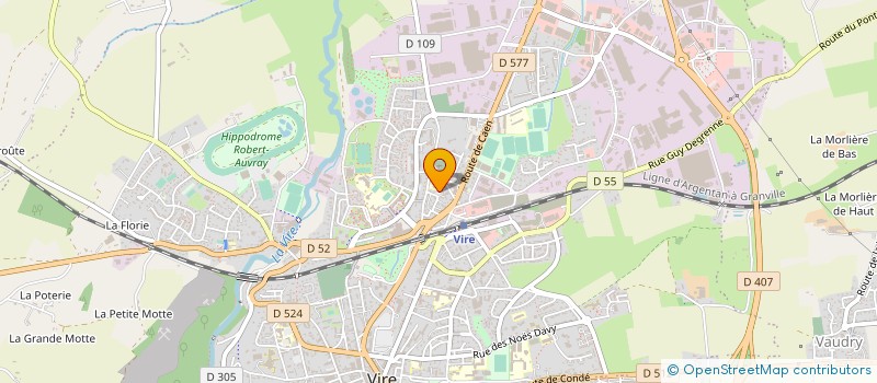 localisation de l'entreprise MONSIEUR JASON MACE  VIRE-NORMANDIE