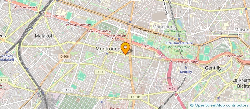 localisation de l'entreprise MONSIEUR JASON MADELENAT à MONTROUGE
