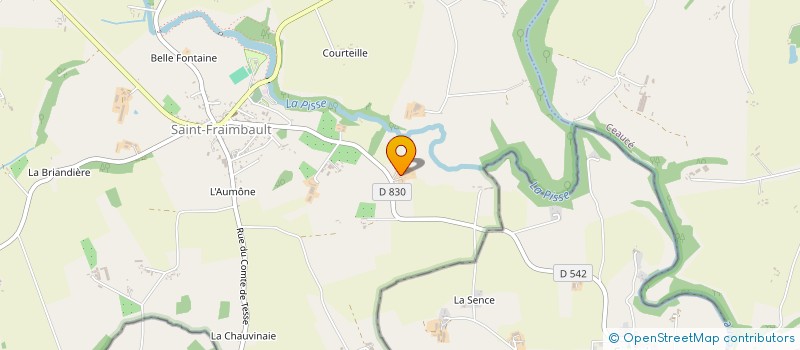 localisation de l'entreprise MONSIEUR JASON MALLETT  SAINT-FRAIMBAULT
