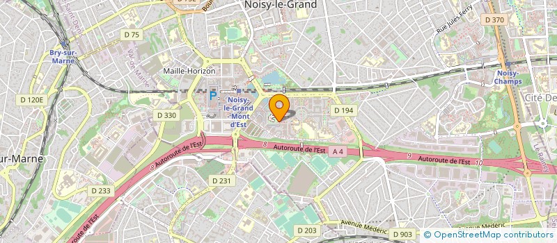 localisation de l'entreprise MONSIEUR JASON MAPAKA à NOISY-LE-GRAND