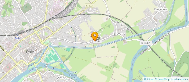 localisation de l'entreprise MONSIEUR JASON MASE  BREVANS