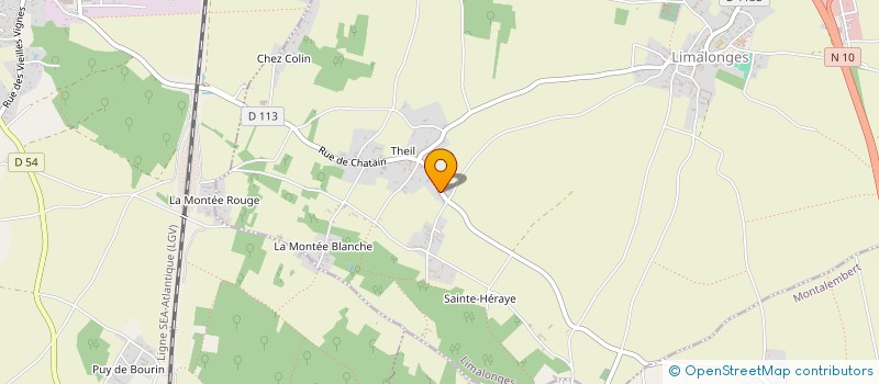localisation de l'entreprise MONSIEUR JASON MATTHEWS à LIMALONGES
