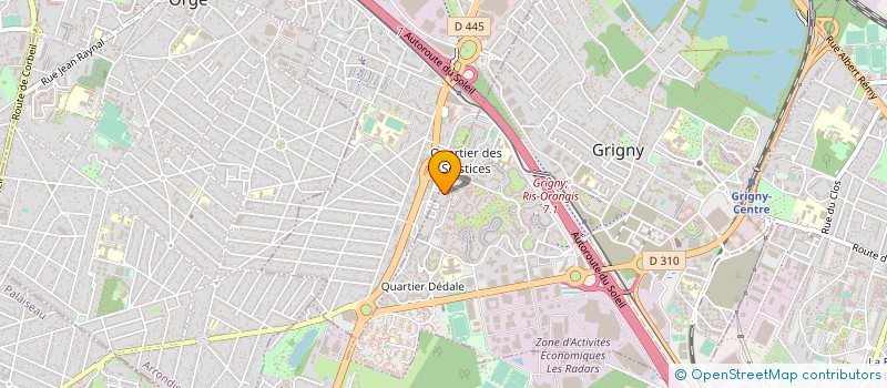 localisation de l'entreprise MONSIEUR JASON MAUSSE à GRIGNY