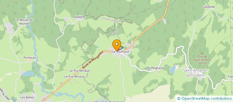localisation de l'entreprise MONSIEUR JASON MCCOLL à SAINT-AMAND-JARTOUDEIX