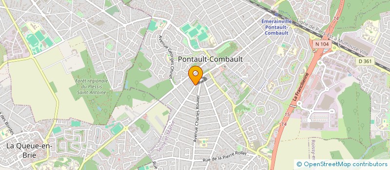 localisation de l'entreprise MONSIEUR JASON MENDY à PONTAULT-COMBAULT