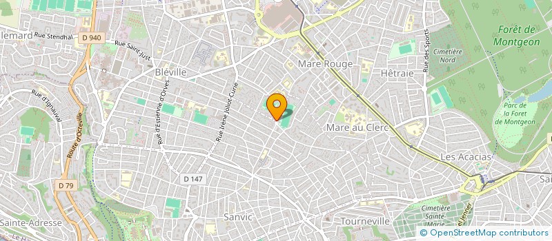 localisation de l'entreprise MONSIEUR JASON MENEI à LE HAVRE