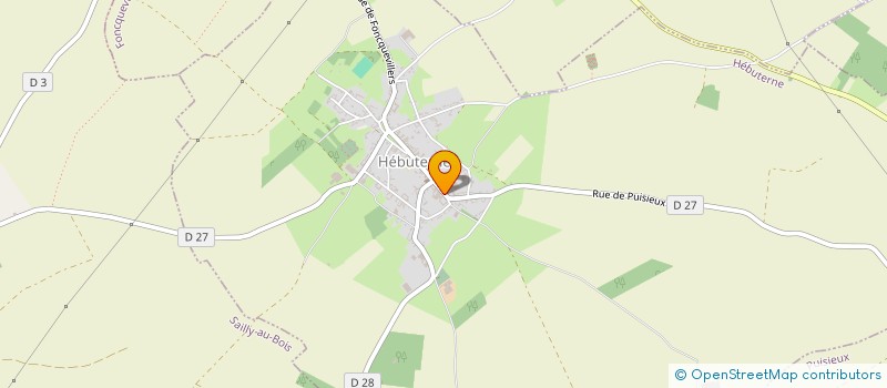 localisation de l'entreprise MONSIEUR JASON MICHEL à HEBUTERNE