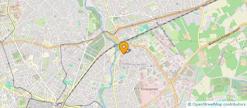 localisation de l'entreprise MONSIEUR JASON MONBORGNE  CASTELNAU-LE-LEZ