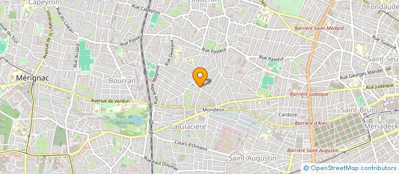 localisation de l'entreprise MONSIEUR JASON MONTAGUT  BORDEAUX