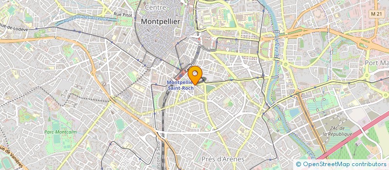 localisation de l'entreprise MONSIEUR JASON MORENO à MONTPELLIER