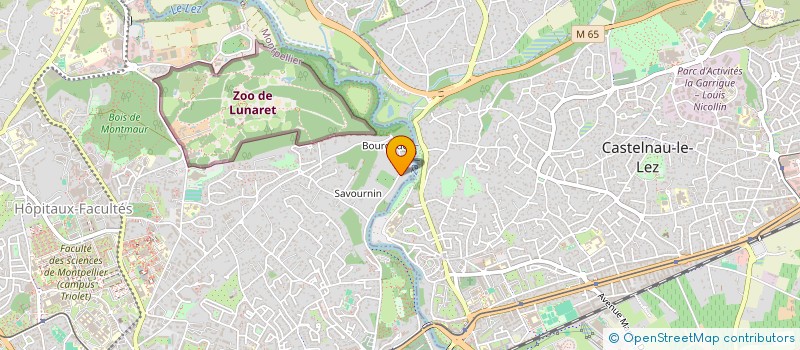 localisation de l'entreprise MONSIEUR JASON MORHAIM à MONTPELLIER