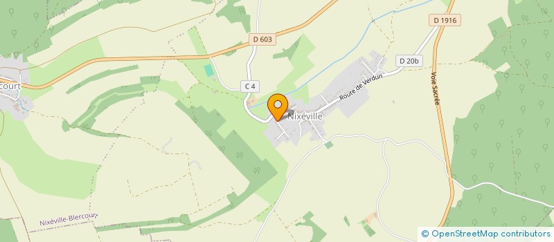 localisation de l'entreprise MONSIEUR JASON MORLET  NIXEVILLE-BLERCOURT