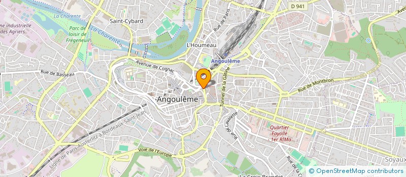 localisation de l'entreprise MONSIEUR JASON MUSIN à ANGOULEME